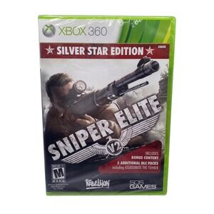 Sniper Elite V2: Silver Star Edition - Xbox 360 NEW SEALED Video Game